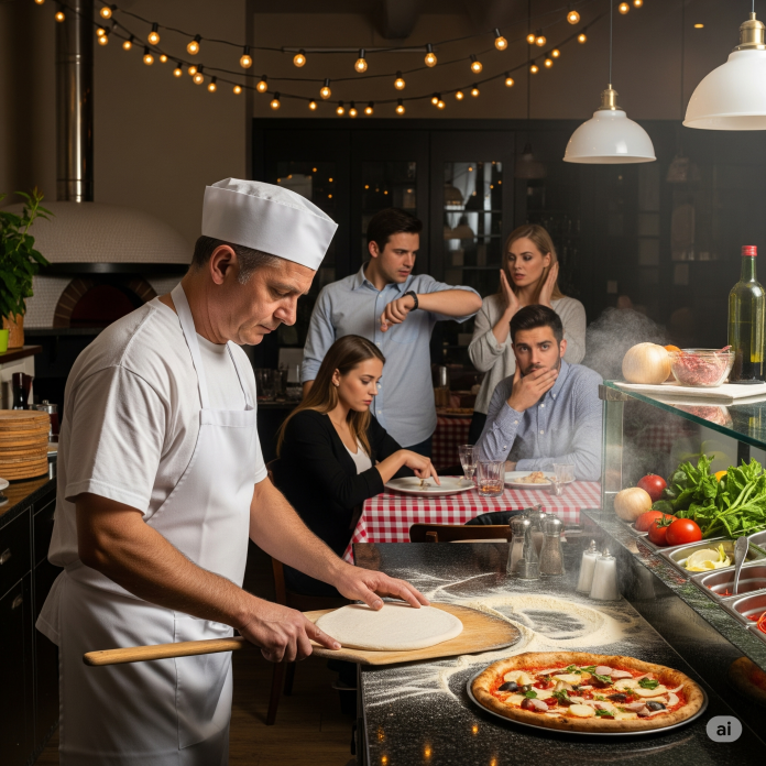 Quando la fame si scontra con la lentezza l'odissea della pizza attesa a tavola