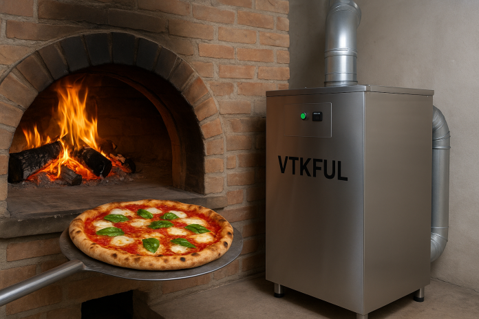 🏭 Abbattitore di fuliggine per forno a legna: guida completa per pizzerie e cucine professionali